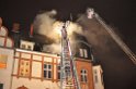 Feuer 3 Dachstuhlbrand Koeln Muelheim Gluecksburgstr P109